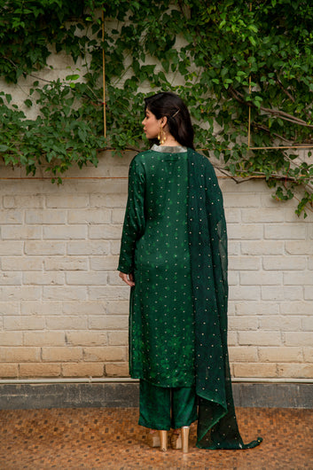 Rooh Kurta in Emerald