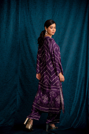 Rooh Kurta in Amethyst