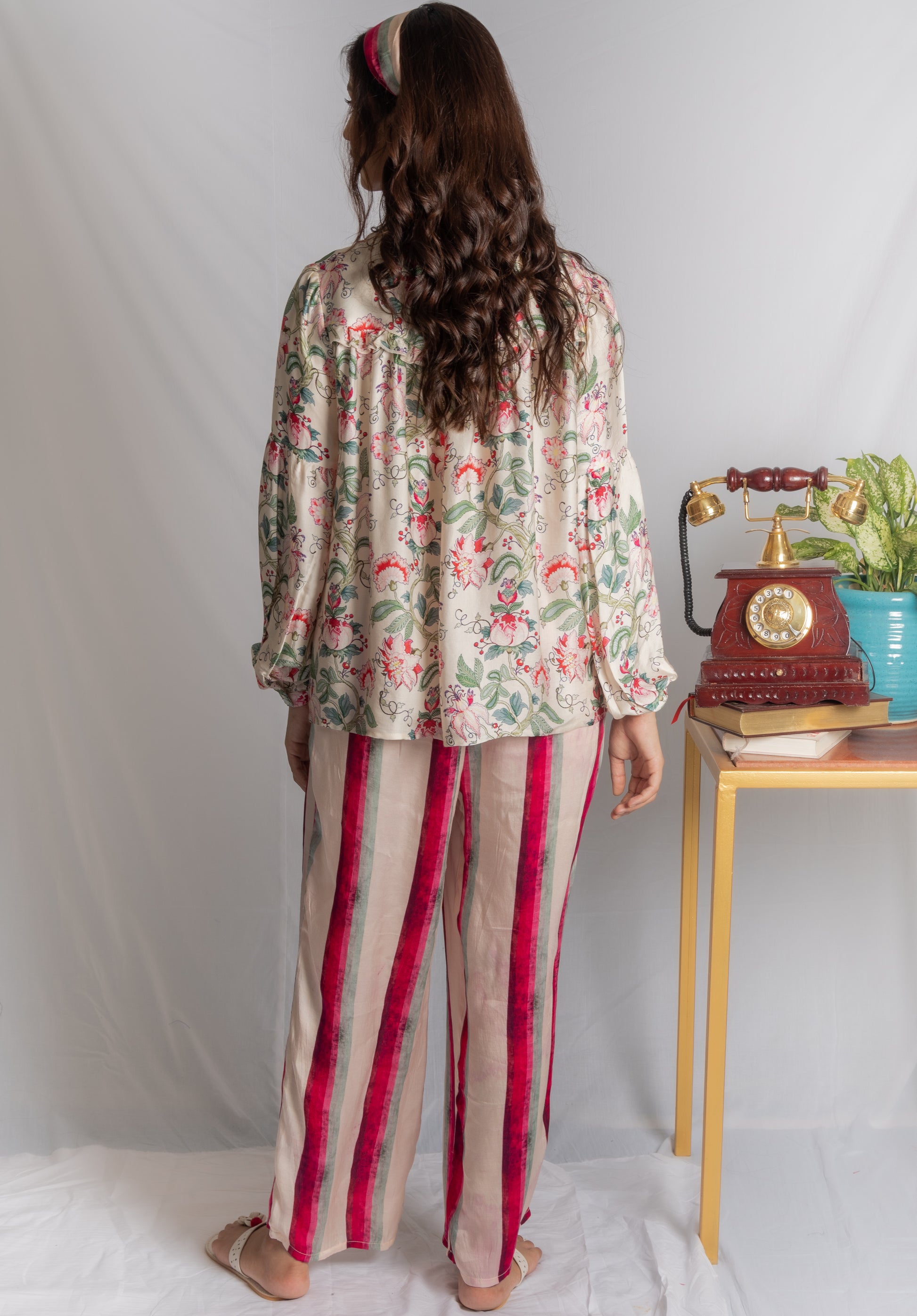 Pink Stripe Pant - na-av